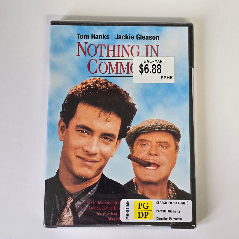 Nothing In Common DVD 2002 Tom Hanks Jackie Gleason 1986 Comedy Drama